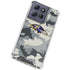NFL Baltimore Ravens Camo Moto G Play 5G (2025) Clear Case