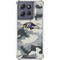 NFL Baltimore Ravens Camo Moto G Power 5G (2025) Clear Case