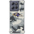 NFL Baltimore Ravens Camo Moto G Power 5G (2025) Clear Case