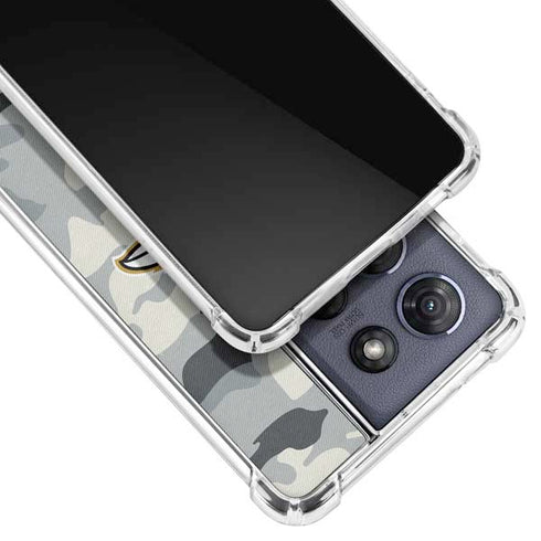 NFL Baltimore Ravens Camo Moto G Power 5G (2025) Clear Case