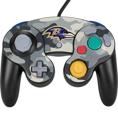 NFL Baltimore Ravens Camo Nintendo Skins