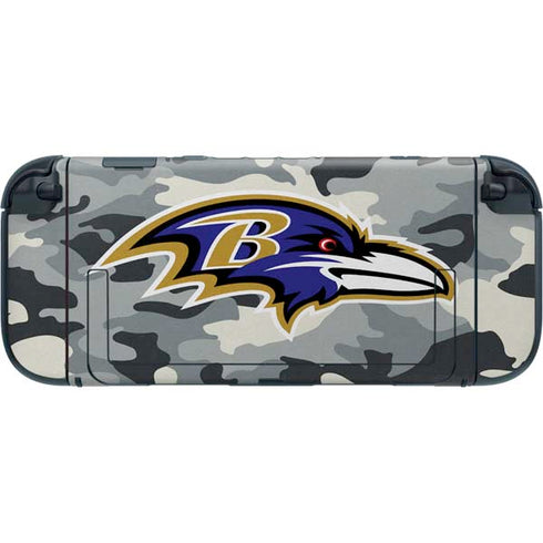 NFL Baltimore Ravens Camo Nintendo Switch 2 (2025) with Joy-Con Skin