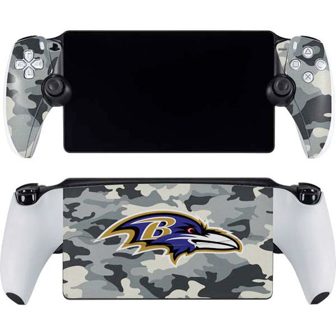 NFL Baltimore Ravens Camo PlayStation PS5 Skins