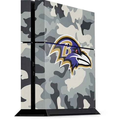 NFL Baltimore Ravens Camo PlayStation PS4 Skins