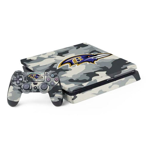 NFL Baltimore Ravens Camo PlayStation PS4 Skins