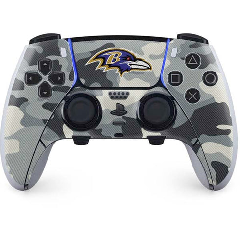 NFL Baltimore Ravens Camo PlayStation PS5 Skins