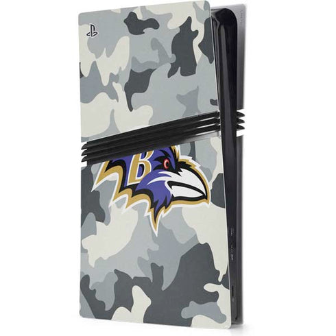 NFL Baltimore Ravens Camo PlayStation PS5 Skins