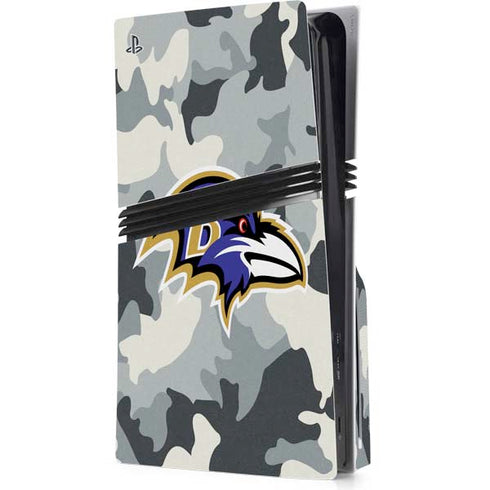 NFL Baltimore Ravens Camo PlayStation PS5 Skins