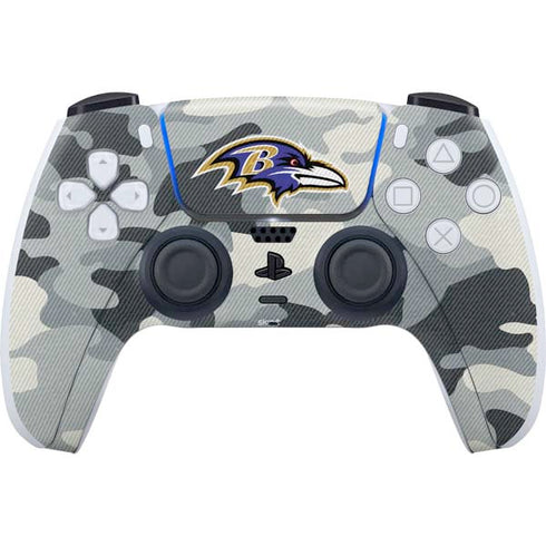 NFL Baltimore Ravens Camo PlayStation PS5 Skins