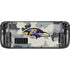 NFL Baltimore Ravens Camo Steam Deck Handheld Gaming Computer Skin
