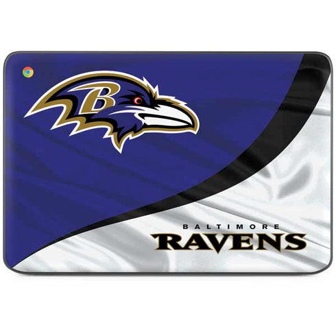 NFL Baltimore Ravens HP Chromebook Skin