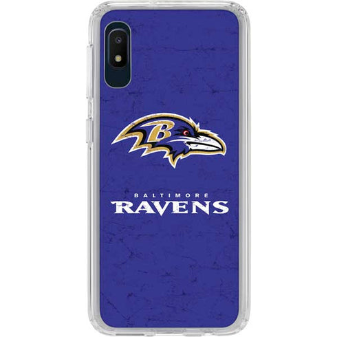 NFL Baltimore Ravens Distressed Galaxy Cases