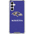 NFL Baltimore Ravens Distressed Galaxy A16 5G Clear Case