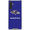 NFL Baltimore Ravens Distressed Galaxy A17 Clear Case