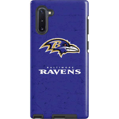 NFL Baltimore Ravens Distressed Galaxy Cases