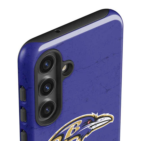 NFL Baltimore Ravens Distressed Galaxy S25 Impact Case