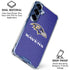 NFL Baltimore Ravens Distressed Galaxy S25 Plus Clear Case