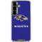 NFL Baltimore Ravens Distressed Galaxy S26 Clear Case