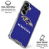 NFL Baltimore Ravens Distressed Galaxy S26 Clear Case