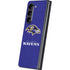 NFL Baltimore Ravens Distressed Galaxy Z Fold5 5G Skin