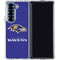 NFL Baltimore Ravens Distressed Galaxy Z Fold6 Clear Case