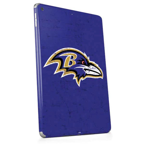 NFL Baltimore Ravens Distressed Apple iPad Skin