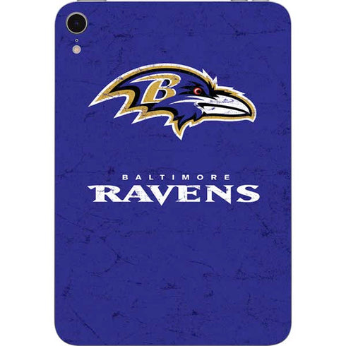 NFL Baltimore Ravens Distressed Apple iPad Mini Skin
