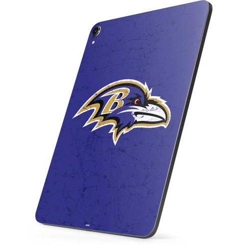 NFL Baltimore Ravens Distressed Apple iPad Pro Skin