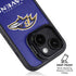 NFL Baltimore Ravens Distressed iPhone 13 Kickstand Case