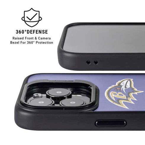 NFL Baltimore Ravens Distressed iPhone 13 Pro Kickstand Case