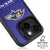 NFL Baltimore Ravens Distressed iPhone 14 Kickstand Case