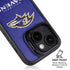 NFL Baltimore Ravens Distressed iPhone 14 Plus Kickstand Case