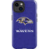 NFL Baltimore Ravens Distressed iPhone 15 Impact Case