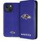 NFL Baltimore Ravens Distressed iPhone 15 Plus Folio Case