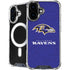 NFL Baltimore Ravens Distressed iPhone 16 MagSafe Case
