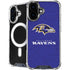 NFL Baltimore Ravens Distressed iPhone 16 Plus MagSafe Case