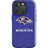 NFL Baltimore Ravens Distressed iPhone 16 Pro Impact Case