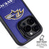 NFL Baltimore Ravens Distressed iPhone 16 Pro Kickstand Case