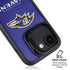 NFL Baltimore Ravens Distressed iPhone 16e Kickstand Case