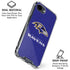 NFL Baltimore Ravens Distressed iPhone 16e Clear Case