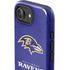 NFL Baltimore Ravens Distressed iPhone 16e Impact Case