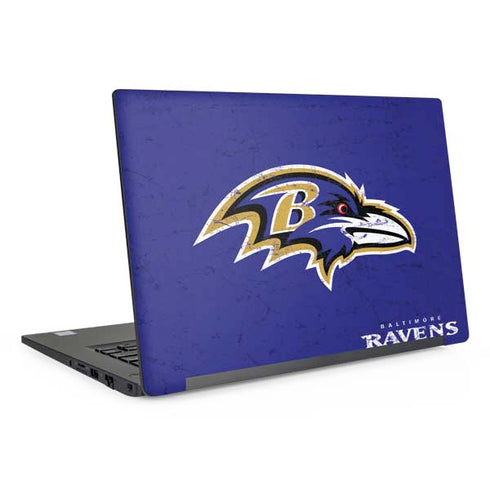 NFL Baltimore Ravens Distressed Dell Latitude Skin