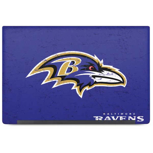NFL Baltimore Ravens Distressed Dell Latitude Skin