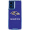 NFL Baltimore Ravens Distressed Moto G 5G (2024) Clear Case