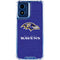 NFL Baltimore Ravens Distressed Moto G Play 4G (2024) Clear Case