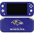 NFL Baltimore Ravens Distressed Nintendo Switch Lite Skin