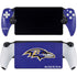 NFL Baltimore Ravens Distressed PlayStation Portal Remote Player Skin