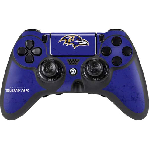 NFL Baltimore Ravens Distressed PlayStation PS4 Skins