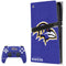 NFL Baltimore Ravens Distressed PS5 Pro Bundle Skin
