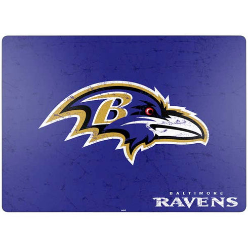 NFL Baltimore Ravens Distressed Surface Laptop 7 15in Skin